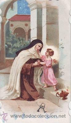 Postales: ESTAMPA RELIGIOSA: SANTA TERESA DE JESUS (1936)