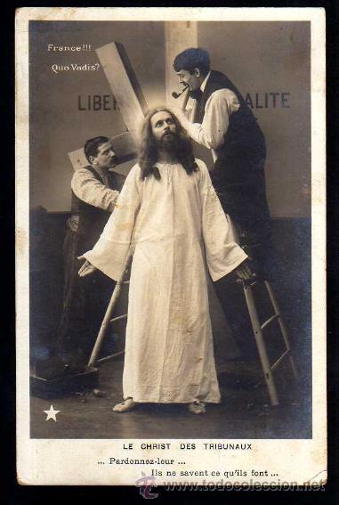 Postales: Postal Religiosa. Circulada  1906.
