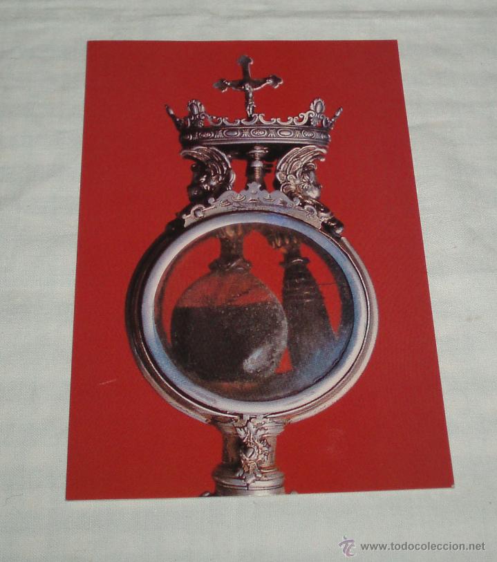 Postales: postal botella conteniendo la sangre de San Genaro en Napoles (Italia) sin circular