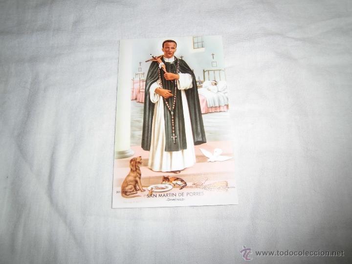 Cartoline: ESTAMPA SAN MARTIN DE PORRES DOMINICO