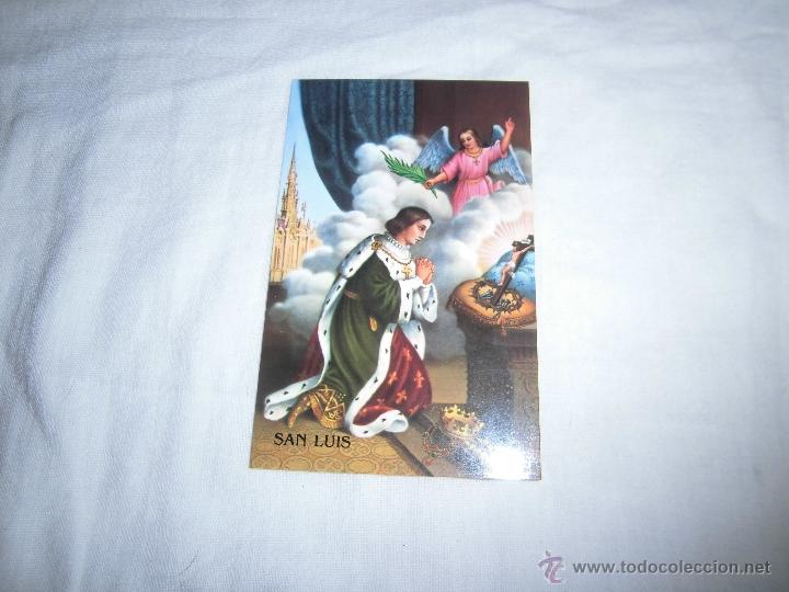 Cartoline: ESTAMPA  SAN LUIS CON ORACION
