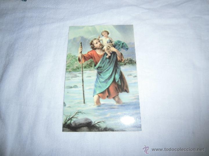 Cartoline: ESTAMPA SAN CRISTOBAL  CON ORACION