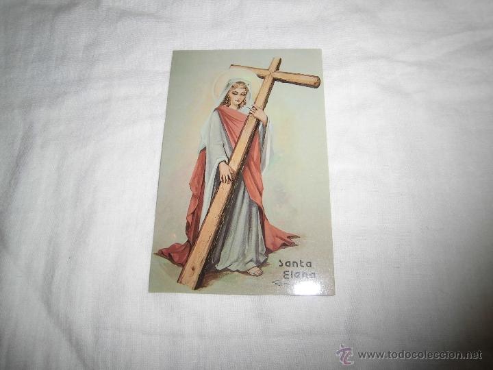 Cartoline: ESTAMPA SANTA ELENA CON ORACION