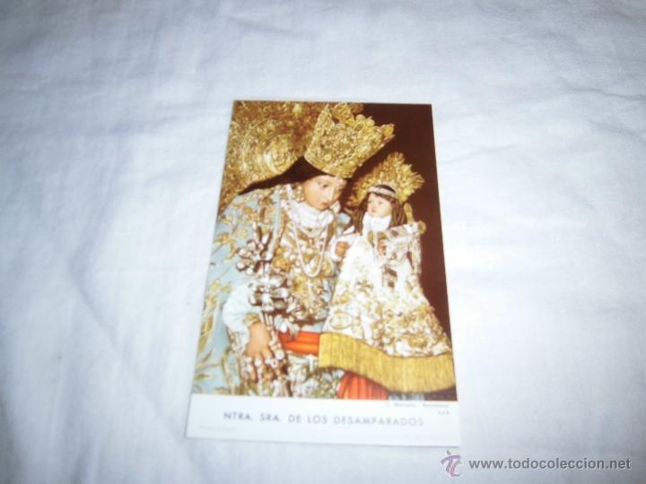 Cartoline: ESTAMPA RELIGIOSANUESTRA SE&Ntilde;ORA DE LOS DESAMPARADOS