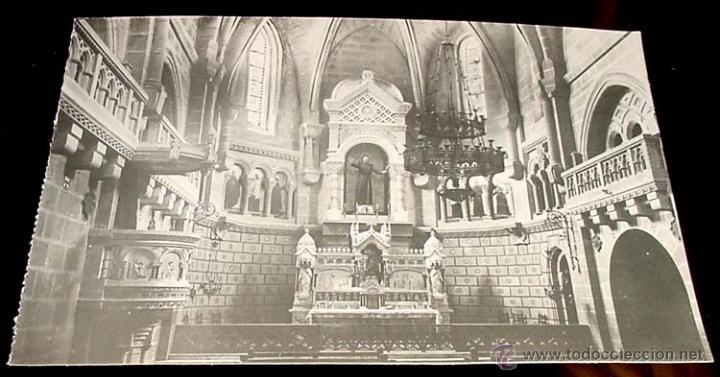Cartes Postales: ANTIGUA FOTO POSTAL - INTERIOR DE LA BASILICA - SIN CIRCULAR.