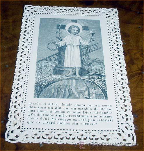 Cartes Postales: ANTIGUA ESTAMPA DEL SIGLO XIX CON GRABADO SOBRE PAPEL DE TELA VA ENRIQUCIDA DE FINOS DECORADO CON CA