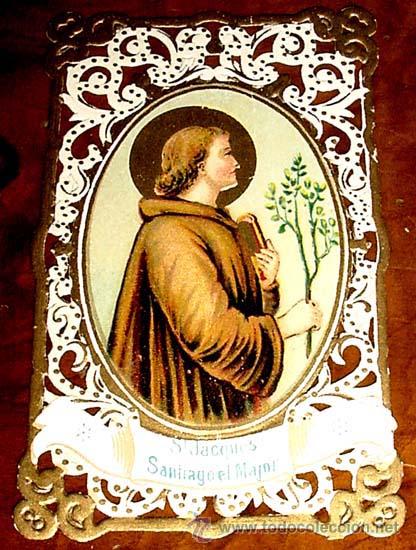 Cartes Postales: ANTIGUA ESTAMPA DE  finales SIGLO XIX principios del XX CON GRABADO SOBRE PAPEL DE TELA VA ENRIQUCID