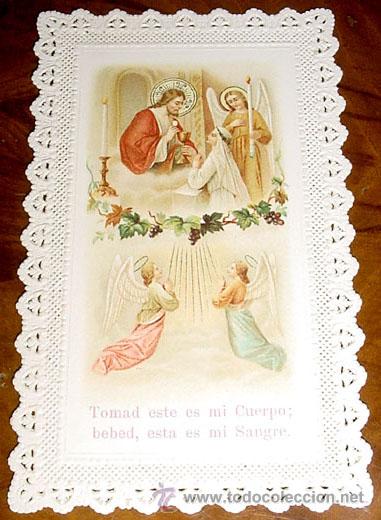 Cartes Postales: ANTIGUA ESTAMPA DE FINALES  SIGLO XIX PRINCIPIOS DEL XX, CON GRABADO SOBRE PAPEL DE TELA VA ENRIQUEC