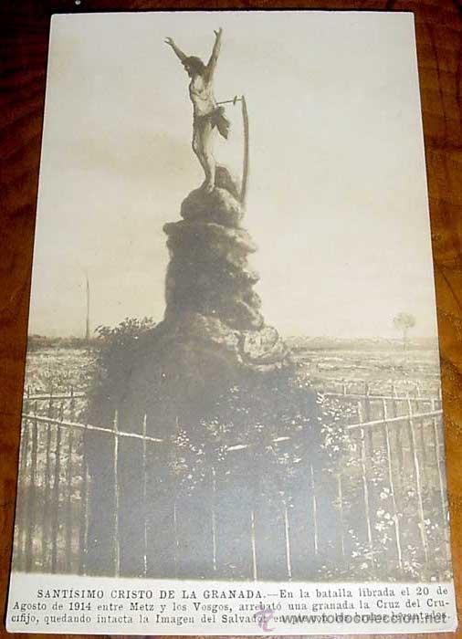 Cartoline: ANTIGUA POSTAL DE SANTISIMO CRISTO DE LA GRANADA - NO CIRCULADA