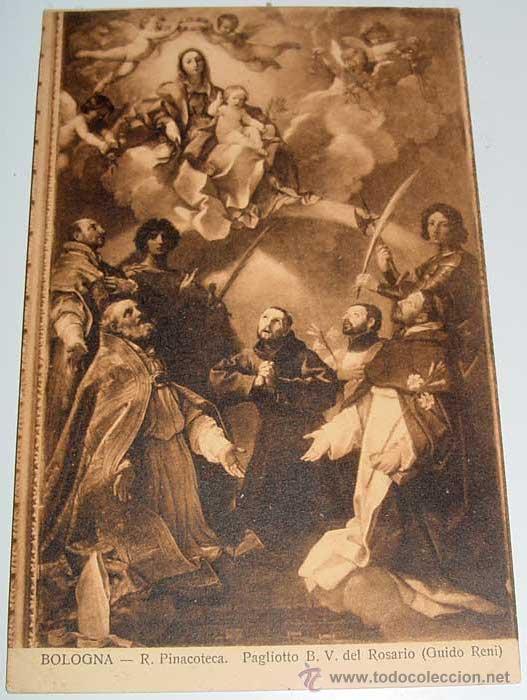 Postais: ANTIGUA POSTAL BOLOGNA - R. PINACOTECA - PAGLIOTTO B.V. DEL ROSARIO - NO CIRCULADA.