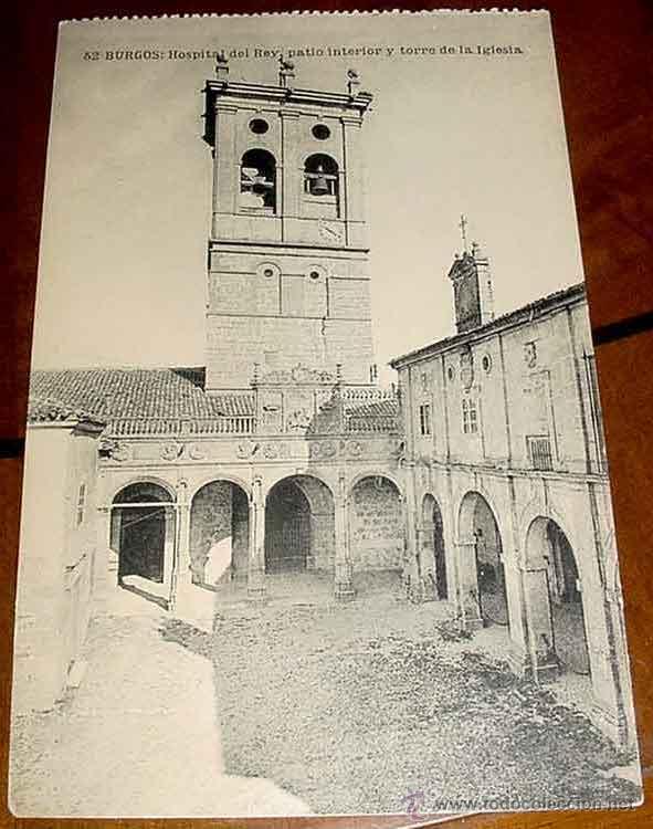 Postkarten: ANTIGUA POSTAL DE BURGOS - HOSPITAL DEL REY - NO CIRCULADA - ED. HAUSER Y MENET.
