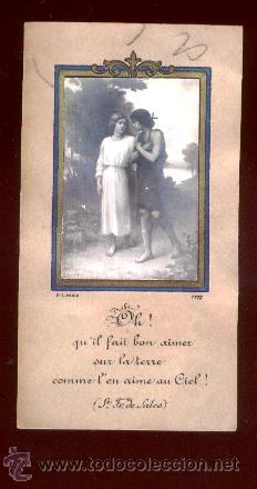 Postais: ANTIGUO RECORDATORIO, foto en relieve, finales a&ntilde;os 20.
