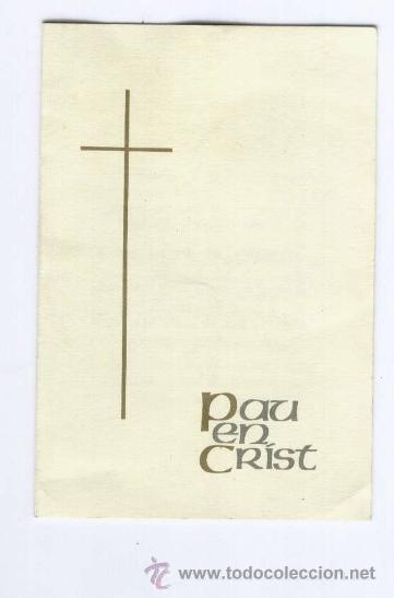 Postales: RECORDATORI DEFUNCIO 2001 - BARCELONA - Foto 1