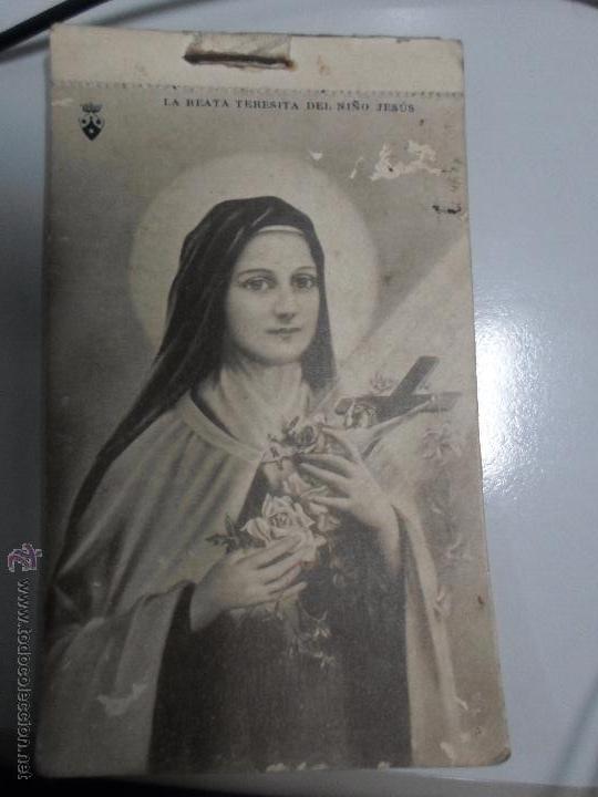 Postales: CUADERNILLO DE 17 POSTALES DE LA BEATA TERESITA DEL NI&Ntilde;O JESUS. ANTES DE SER CANONIZADA.