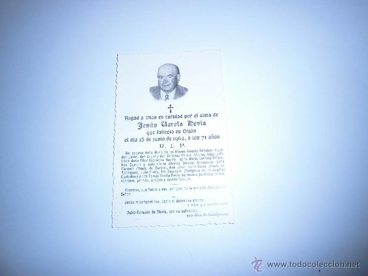 Cartoline: IN MEMORIAN JESUS VARELA HEVIA GIJON 1962
