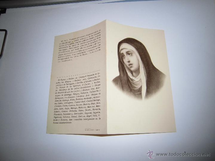 Cartoline: IN MEMORIAN MARIA DIAZ DE MONASTERIO 1950