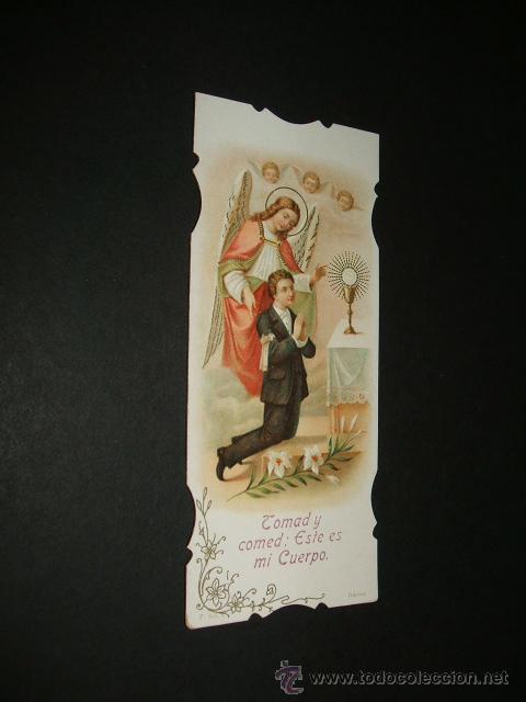 Postales: RECORDATORIO PRIMERA COMUNION 1911 - Foto 1