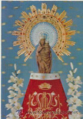 Postales: Virgen del Pilar en relieve. - Foto 1