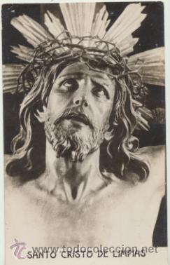 Cartes Postales: Santo Cristo de la Agon&iacute;a de Limpias. Foto-Postal.