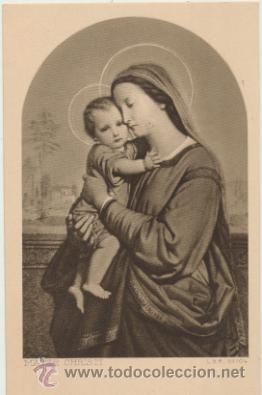 Cartes Postales: mater Christi. - Postal alemana.