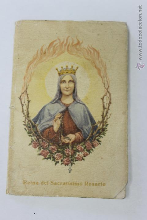 Postkarten: LIBRITO ACORDEON 14 ESTAMPAS REINA DEL SACRATISIMO ROSARIO