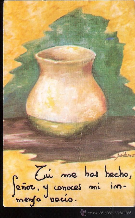 Postales: Recordatorio. Texto Rabindranath Tagore. - Foto 1