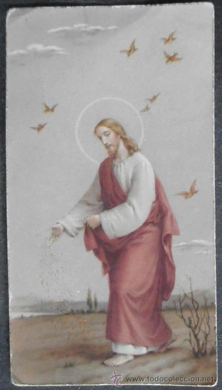 Postcards: (0310)ESTAMPA 10X5.5 CM APROX,JESUCRISTO,CONSERVACION: