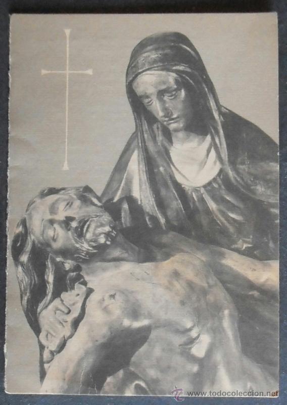 Postkarten: (1479)ESTAMPA DIPTICO IN MEMORIAM 12X8 CM APROX,ALCOI,ALICANTE 1969,CONSERVACION,VER FOTOS