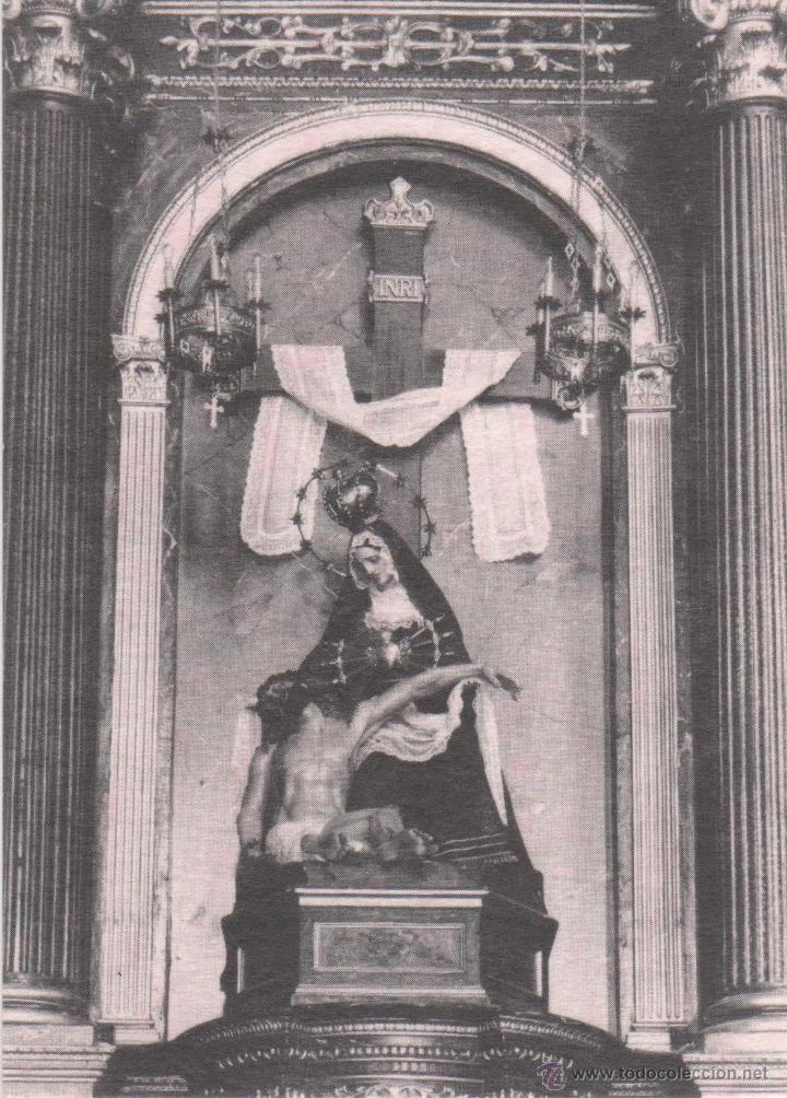 Postales: postal de la virgen de los dolores de manresa