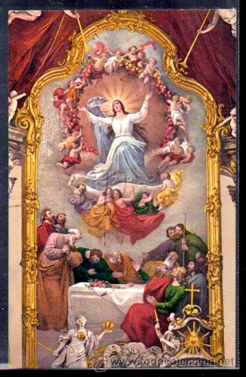 Postales: TARJETA POSTAL STIFT EINSIEDELN. KIRCHE - Foto 1