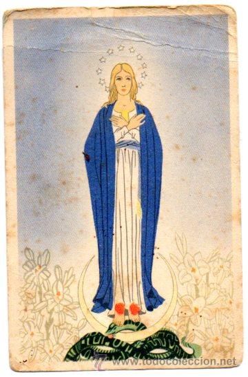 Cartoline: TARJETA POSTAL DE LA VIRGEN INMACULADA CONCEPCION.