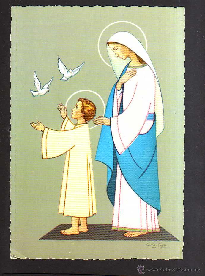 Postales: Postal religiosa. No circulada. - Foto 1