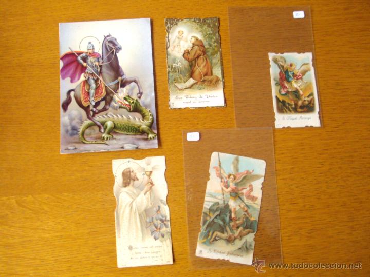 Cartoline: Lote estampas religiosas