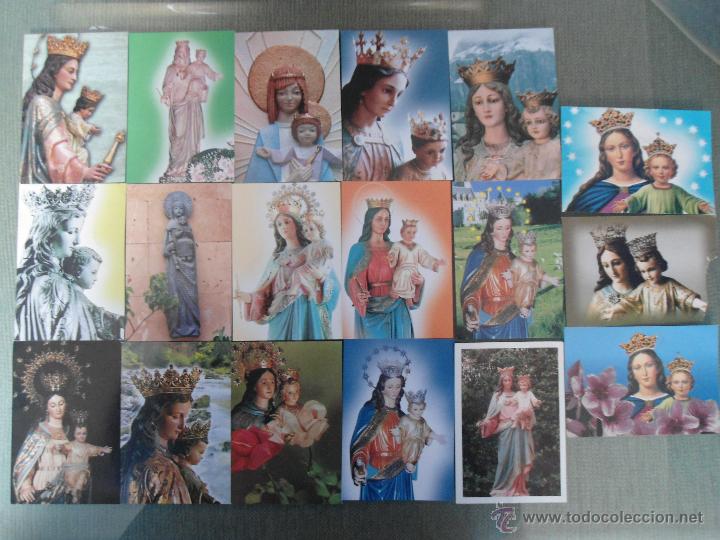 Postales: LOTE DE RECORDATORIOS RELIGIOSOS - Foto 1