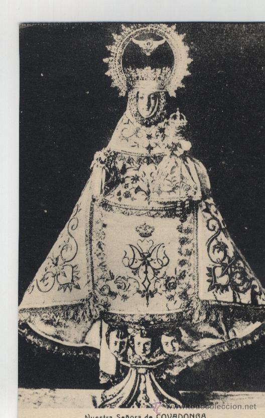 Postales: Postal: nuestra se&ntilde;ora de  Covadonga