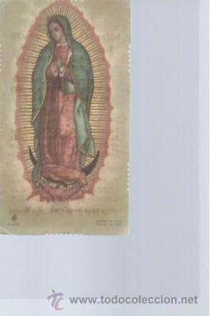 Postales: TARJETA RELIGIOSA NUESTRA SE&Ntilde;ORA DE GUADALUPE, ITALIA