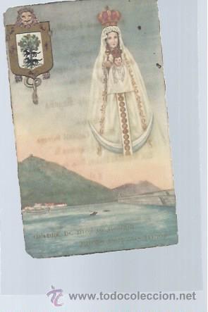 Postales: TARJETA RELIGIOSA NUESTRA SE&Ntilde;ORA DE BEGO&Ntilde;A
