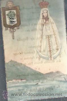 Postales: TARJETA RELIGIOSA MADRE DE DIOS DE BEGO&Ntilde;A RUEGA POR TUS HIJOS, NUESTRA SE&Ntilde;ORA DE BEGO&Ntilde;A
