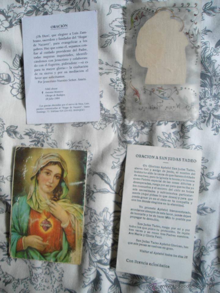 Postales: LOTE ANTIGUOS RECORDATORIOS RELIGIOSOS - Foto 2