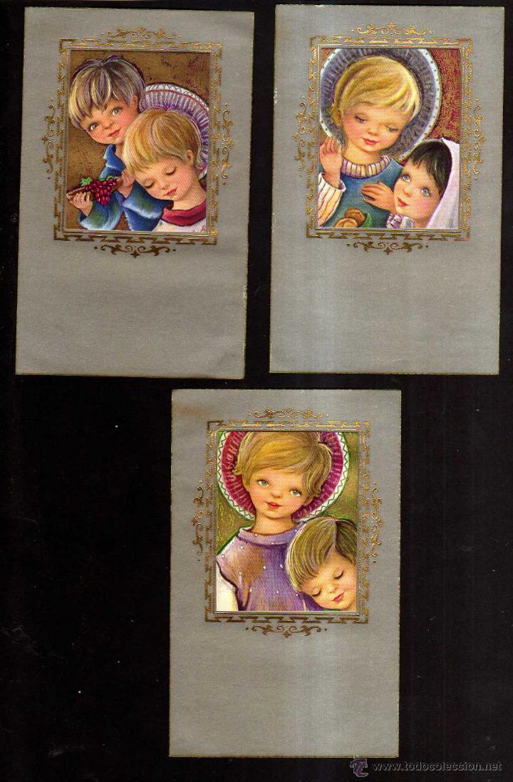 Postales: Recordatorios primera comuni&oacute;n. Sin usar. Detr&aacute;s en blanco - Foto 1
