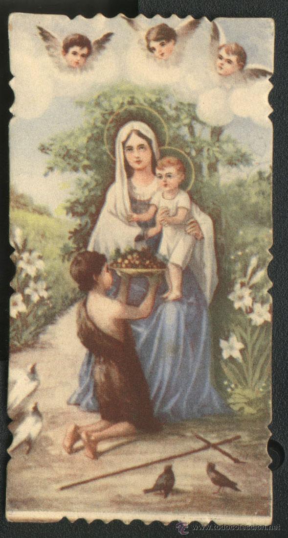 Postales: ESTAMPITA CON TEMA RELIGIOSO - Foto 1