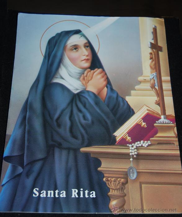 Postales: POSTAL RELIGIOSA SANTA RITA - Foto 1
