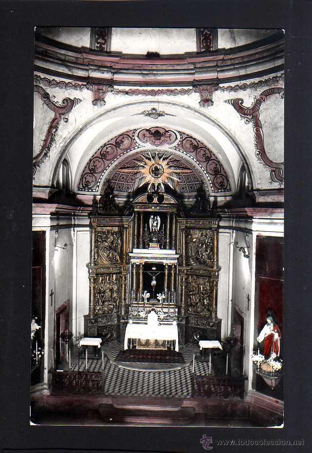 Postales: Postal de Rupit, Interior de la Iglesia. No circulada - Foto 1