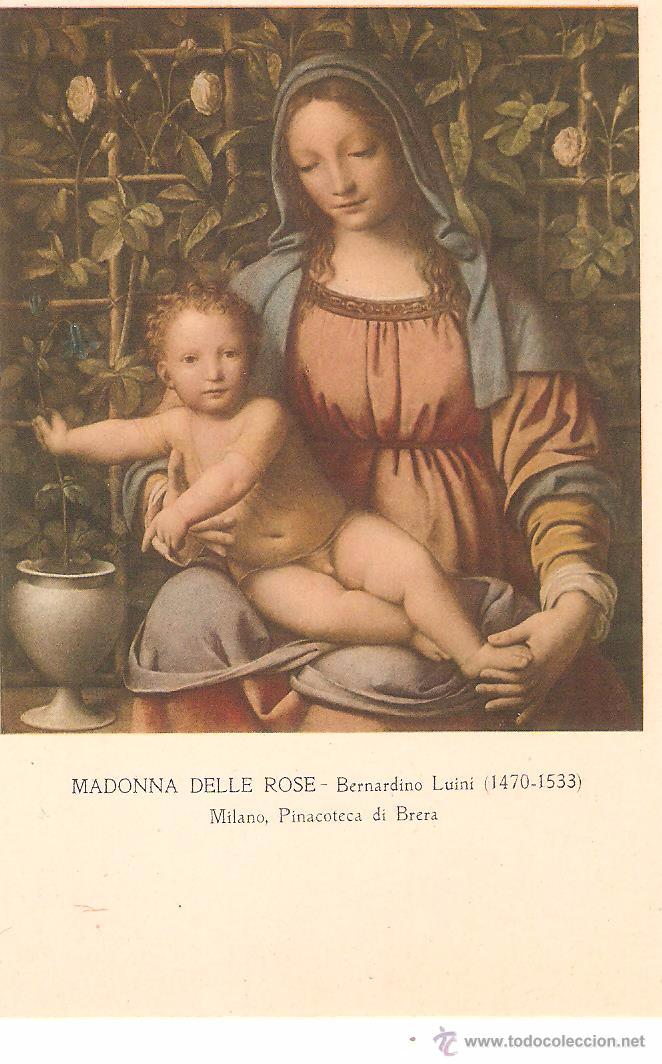 Postales: MILANO, MADONNA DELLE ROSE, SIN CIRCULAR, POSTAL ANTIGUA