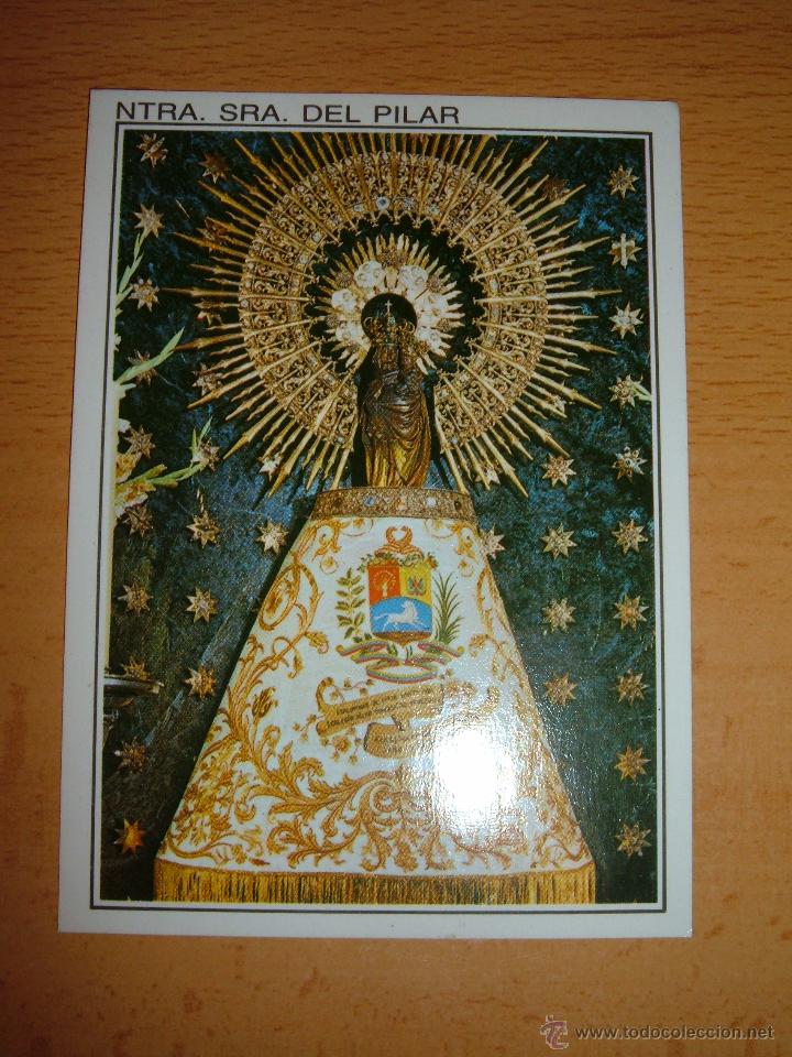 Postales: RECORDATORIO VIRGEN DEL PILAR