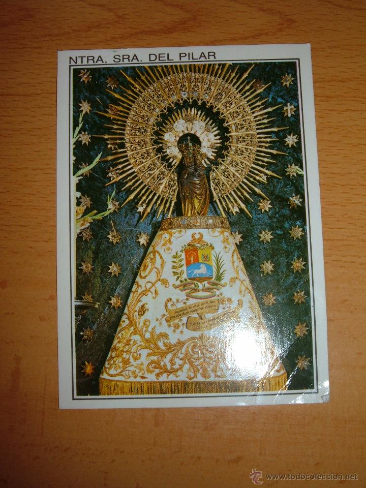 Postales: RECORDATORIO VIRGEN DEL PILAR
