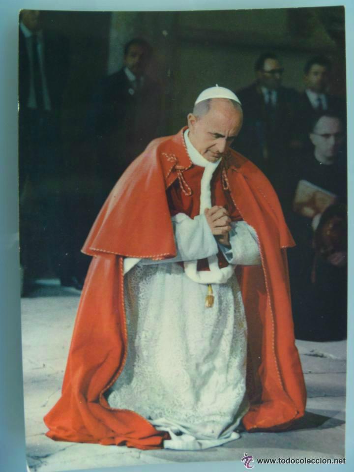 Postales: POSTAL ITALIANA DEL PAPA PABLO VI , 1963..