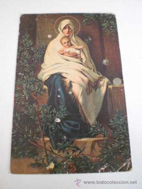 Postales: POSTAL ANTIGUA SIN USAR - die madonna mitden oliven - niccolobarabino