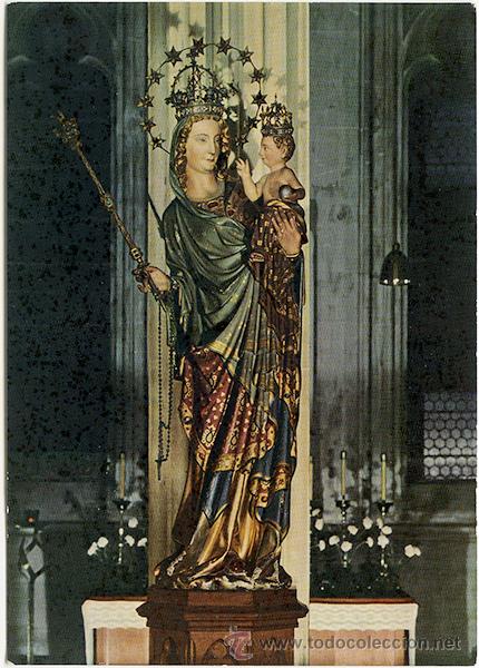 Postales: Catedral de Colonia. La Madona de Milan. N&ordm; 2038 Frab-Aufnahme: Jos. Kessel. Sin circular