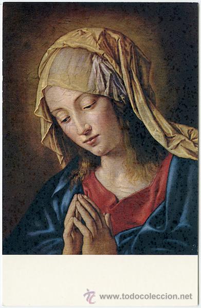 Postales: Museo del Prado 341 Sassoferrato. La Virgen. Ediciones Art&iacute;sticas Offo. Excelente conservaci&oacute;n.